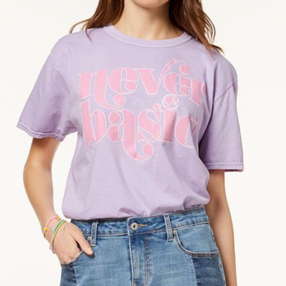 Barbie “Never Basic” Crop T-Shirt